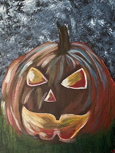 Jack O Lanterns Jack O Lantern Painting Pumpkin Painting | Etsy