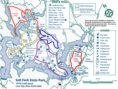 Salt Fork State Park Campground Map - Cities And Towns Map