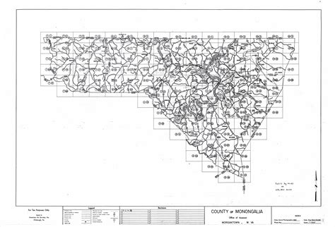 Monongalia County Index Maps