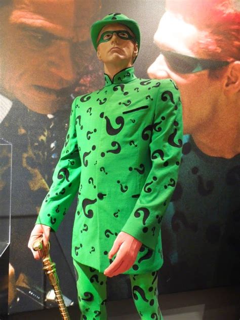 Hollywood Movie Costumes and Props: The Riddler and Two-Face villain costumes from Batman ...