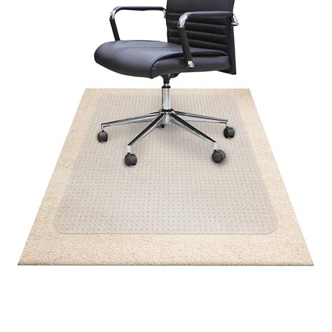 Ktaxon Chair Mat|For Carpet|Clear PVC|Rectangular|Size 36" x 48" - Walmart.com