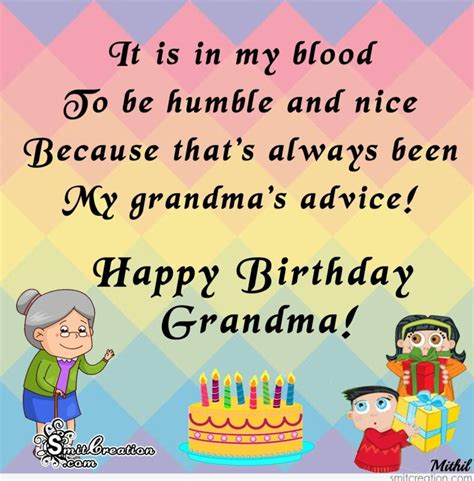 Birthday Wishes for Grandma Pictures and Graphics - SmitCreation.com