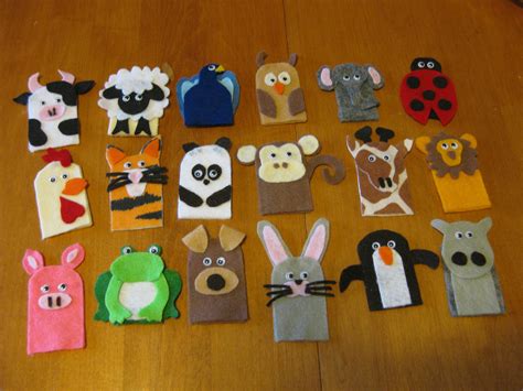 handmade finger puppets Finger Puppet Patterns, Finger Puppets, Hand ...