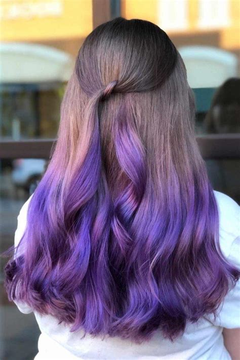 Purple Ombre Hair Color Combinations