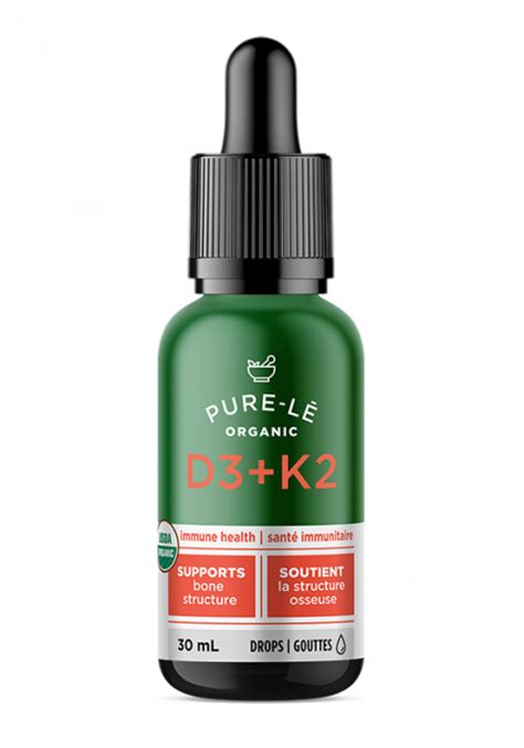 D3+K2 Drops - PURE-LĒ