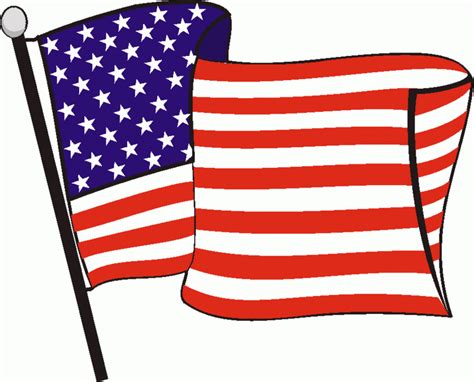 American Flag Cartoon - ClipArt Best