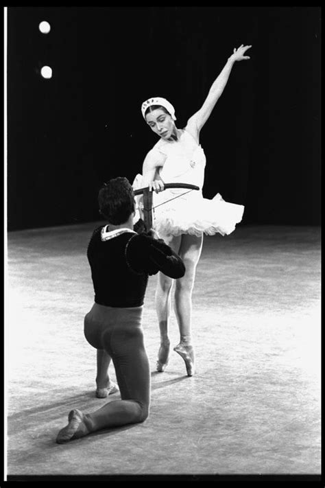 New York City Ballet production of "Swan Lake" with Maria Tallchief and ...