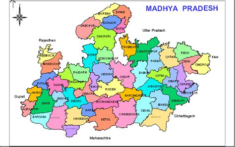 Maps of Madhya Pradesh | Maps of MP | GIS on MP | MP GIS | Madhya ...