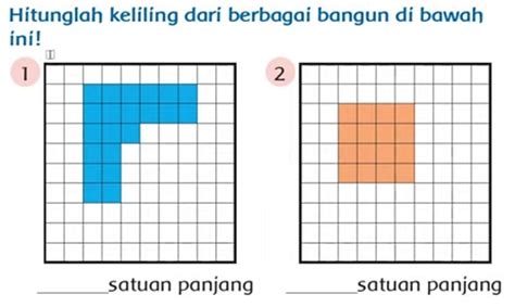 Cara Menghitung Keliling Dengan Satuan Tidak Baku – WARTAMU.ID