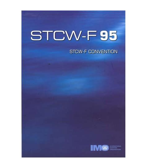 IMO I915E STCW-F 95 (STCW-F Convention), 1996 Edition