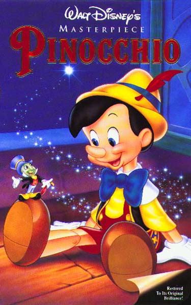 Walt Disney Cartoon Pinocchio Characters