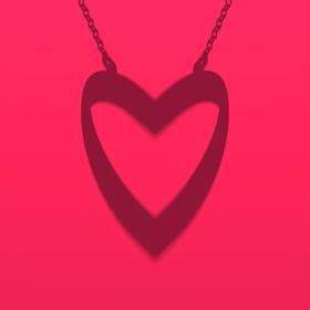 17 Innovative Necklace Shadow Heart ideas | necklace, shadow, heart necklace