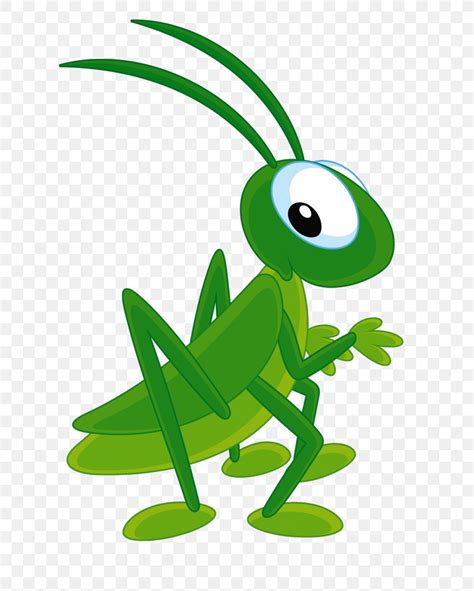 The Ant And The Grasshopper Clipart