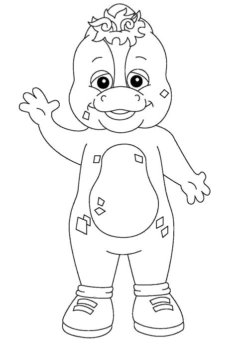 62 Barney And Friends Coloring Pages Best - Coloring Pages Printable