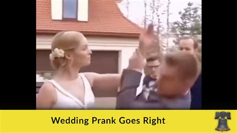 Wedding Prank Goes Right