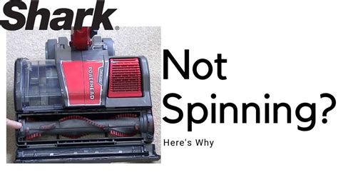 Shark Vacuum Brush Not Spinning - How To Fix It