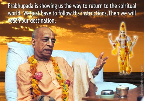 Following Instructions of Srila Prabhupada | Spiritual Quotes By ISKCON ...