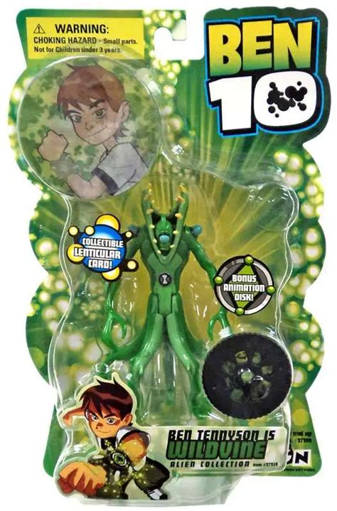 Ben 10 Alien Collection Series 1 WildVine 4 Action Figure Bandai America - ToyWiz