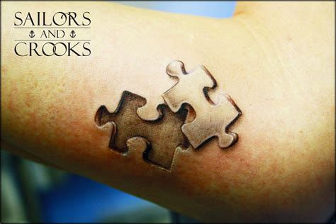 puzzle tattoo - Google Search | Puzzle tattoos, Jigsaw tattoo, Puzzle piece tattoo