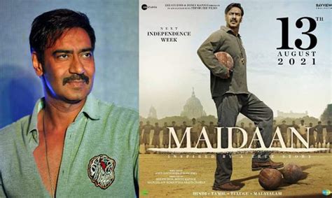 Ajay Devgn reveals Maidaan’s Release Date; Plans to celebrate ...