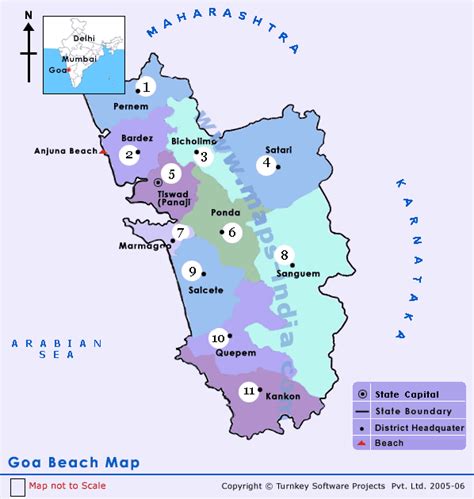 Anjuna Beach,Goa Beaches,Anjuna Beach Map,Beaches in Goa,Goa Anjuna Beach Map,Anjuna Beach Tour ...