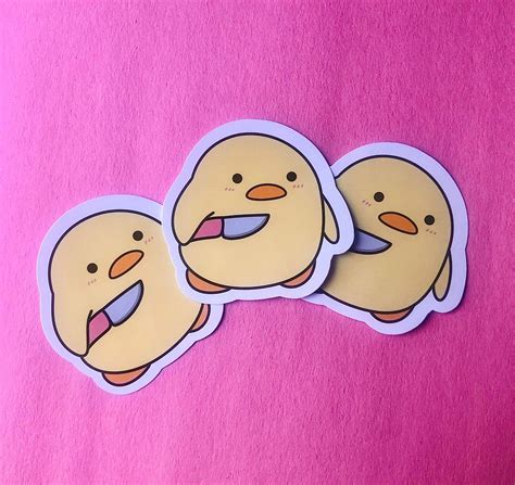 Duck Sticker - Etsy