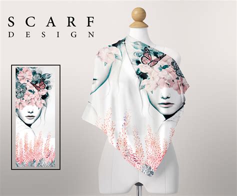 SCARF DESIGN on Behance