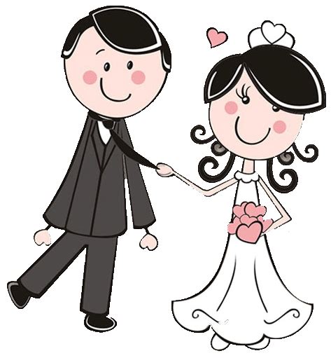 Dibujos. Clipart. Digi stamps - Wedding - Novios - Boda Wedding Stamp ...