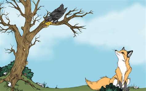 The Fox and the Crow: A Very Short Story for Kids with Pictures | HubPages