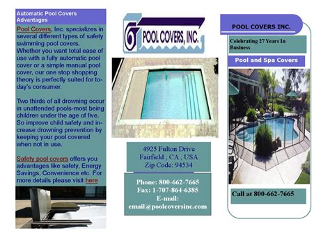 Automatic Pool Covers by Pool Covers Inc. - Issuu