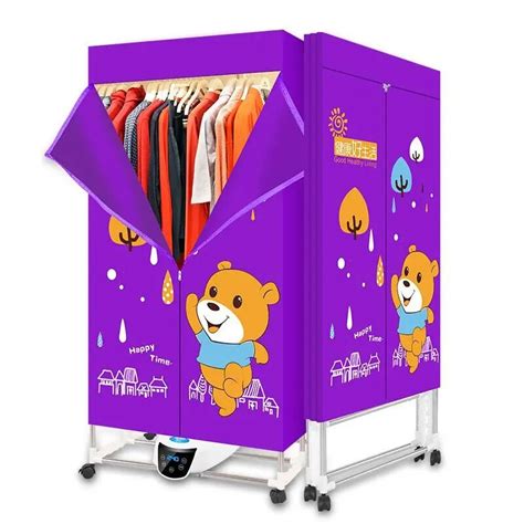 Cartoon Mini Portable Dryer Fast Drying Household Small Dryer Dormitory Intelligent Foldable ...