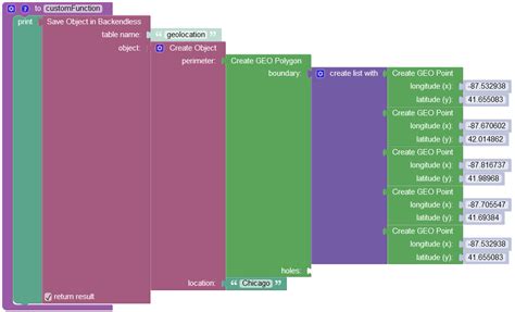 Spatial Data Types - Backendless SDK for .NET API Documentation