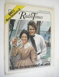 Radio Times magazine - Peter Gilmore and Anne Stallybrass cover (16-22 September 1972)