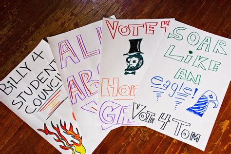 Middle School Campaign Ideas for Student Council | Synonym | Student council posters, Student ...