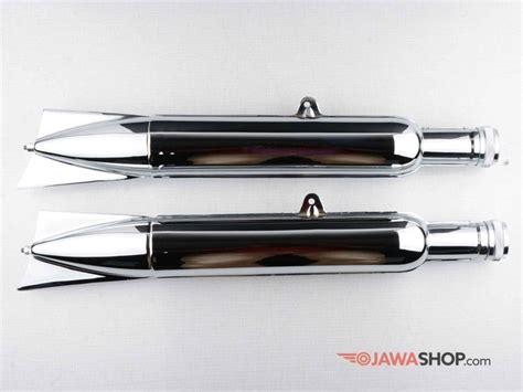 Exhaust silencer set (Jawa 250 350 Perak) - JawaShop.com