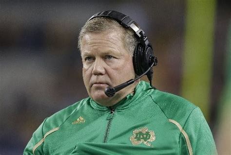 Notre Dame coach Brian Kelly discusses Fighting Irish quarterbacks ...