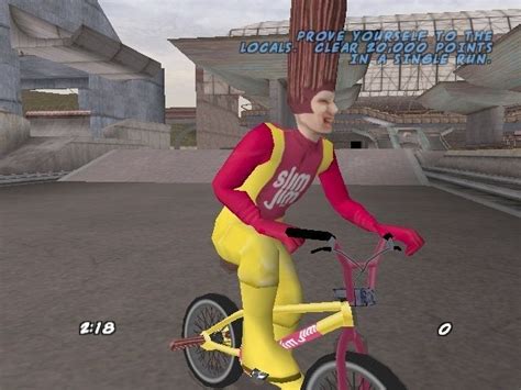 Slim Jim guy from Dave Mirra Freestyle BMX 2 : nostalgia