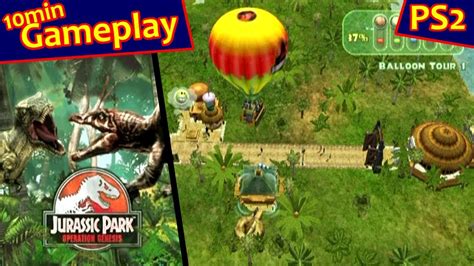 Jurassic Park: Operation Genesis ... (PS2) Gameplay Gameplay - YouTube