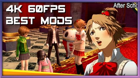 Persona 4 Golden - Best PC Mods at Yukiko's Castle | 4K 60FPS - YouTube