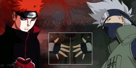 Pain vs Kakashi by narukashi on DeviantArt