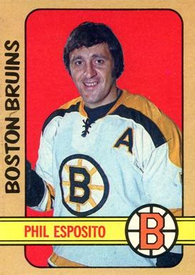 1972 O-Pee-Chee Phil Esposito #111 Hockey Card Value Price Guide