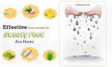 10 Effective Home Remedies For Sweaty Feet And Hands