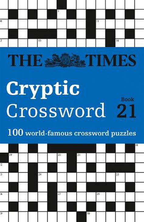 Times Cryptic Crossword Book 21 by The Times Mind Games, Paperback, 9780008173883 | Buy online ...