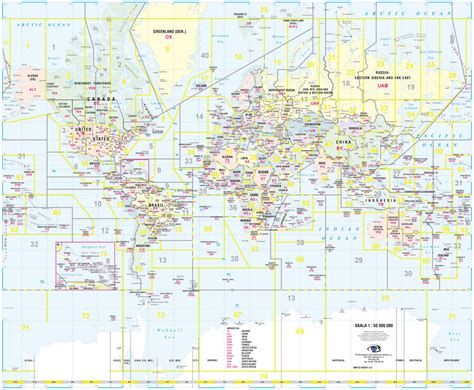 Ham Radio World Map