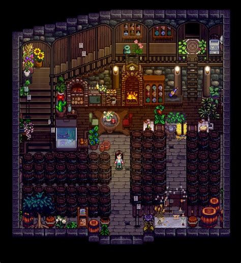 Aimon's Tidy Cozy Cellar at Stardew Valley Nexus - Mods and community | Stardew valley, Stardew ...