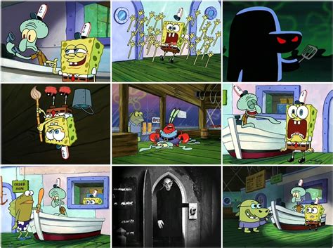 SpongeBob: 'Graveyard Shift' Scenes in Order Quiz - By Moai