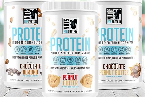 Nuts For Protein's almond, peanut and pumpkin seed proteins are here ...