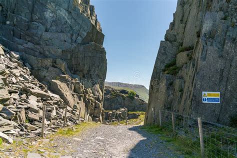 Dinorwic Quarry, Wales, UK stock image. Image of clear - 108701593