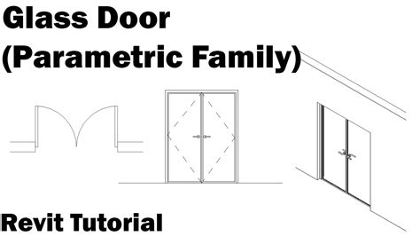 Double Glass Door Revit Family - Glass Door Ideas