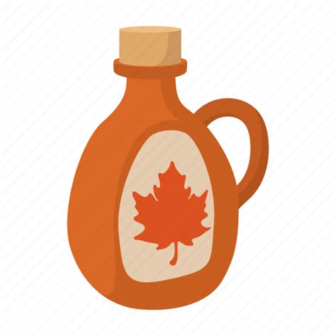 Bottle, cartoon, food, maple, pure, sweet, syrup icon - Download on Iconfinder